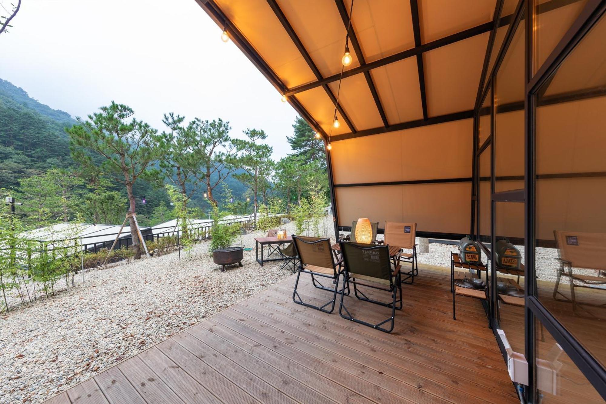 Yangyang Wind Velly Glamping Otel Oda fotoğraf