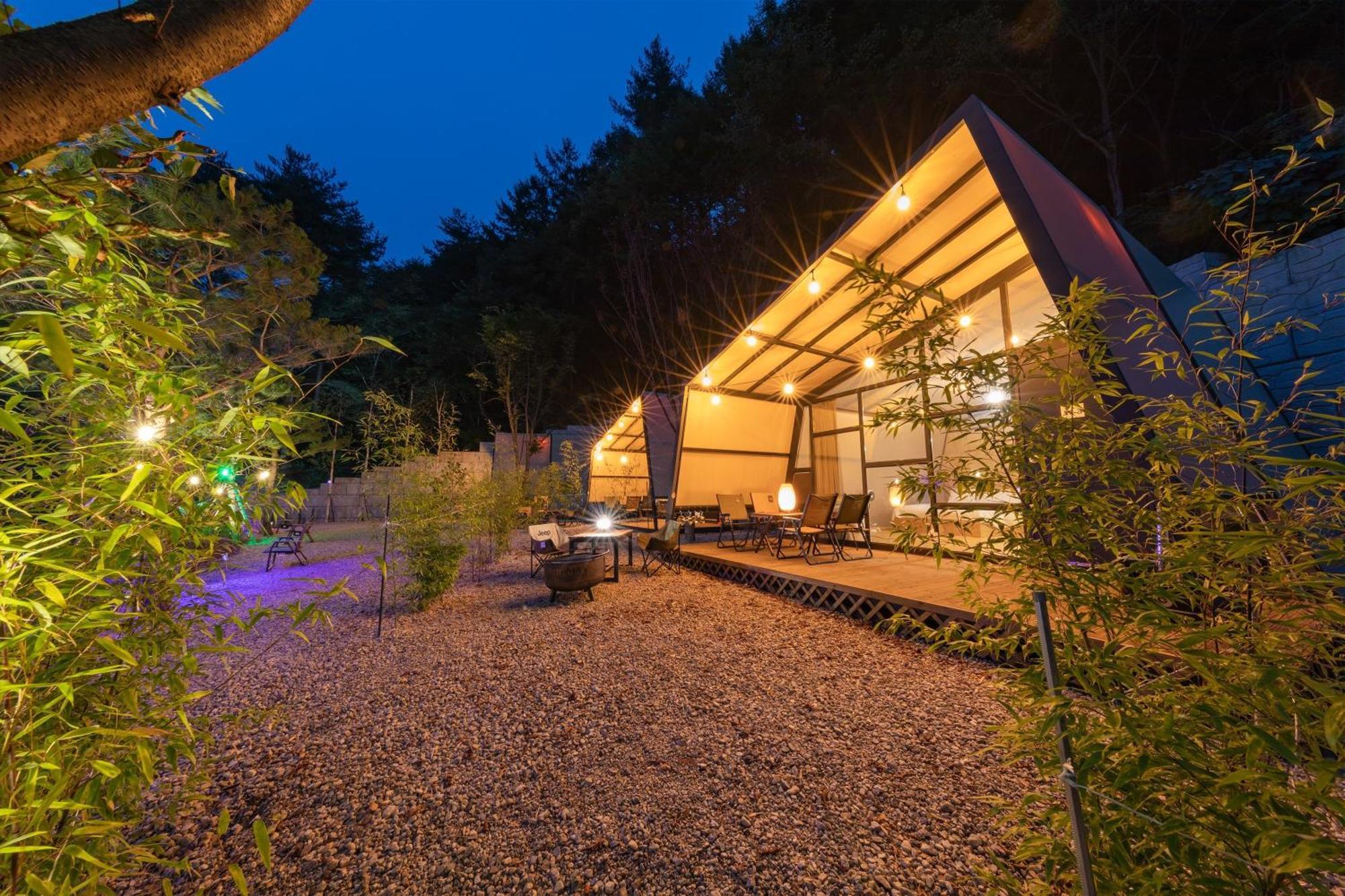 Yangyang Wind Velly Glamping Otel Oda fotoğraf