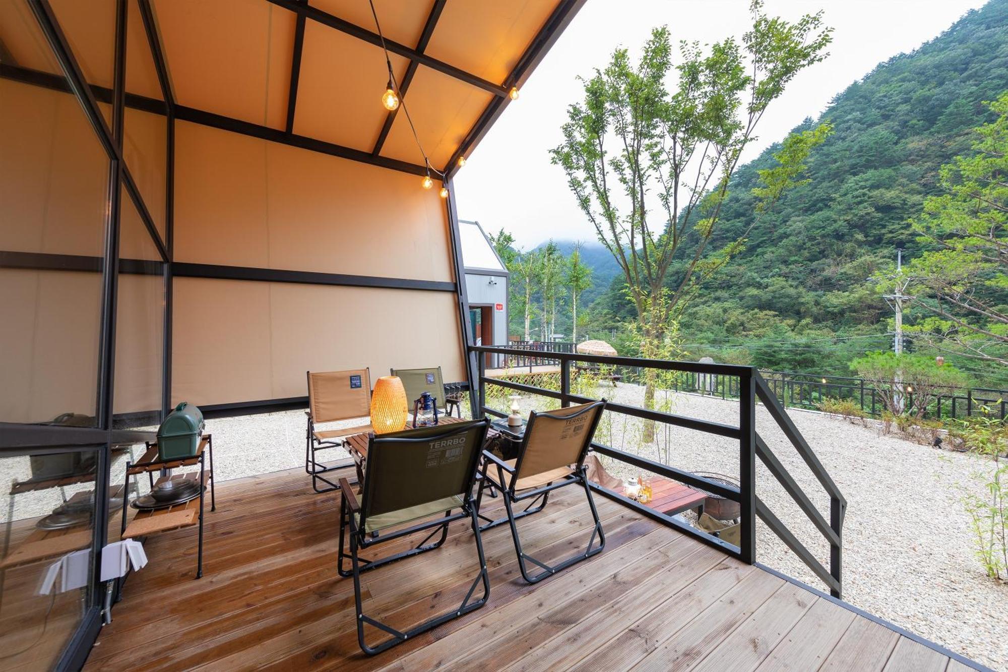 Yangyang Wind Velly Glamping Otel Oda fotoğraf