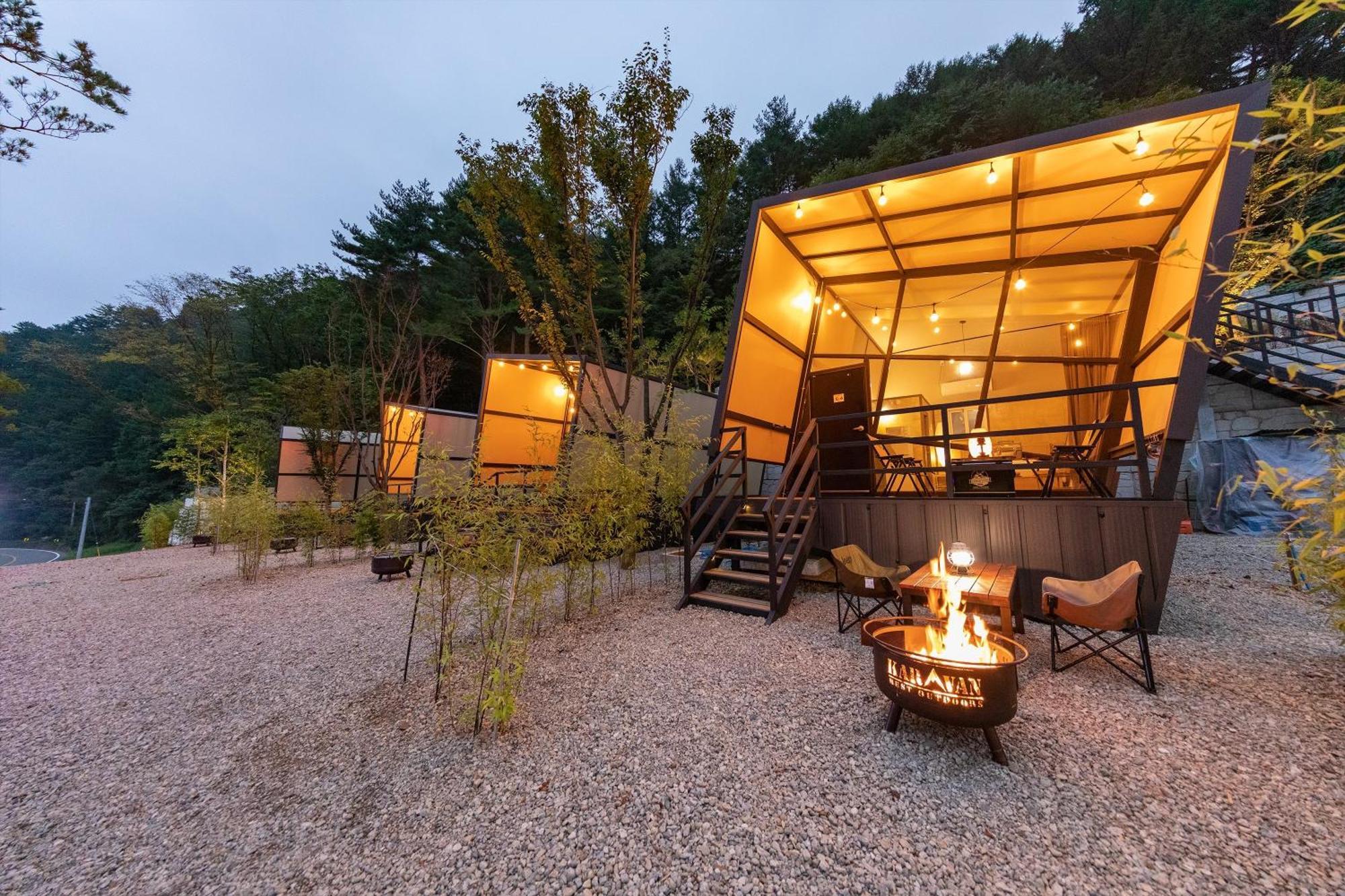 Yangyang Wind Velly Glamping Otel Oda fotoğraf