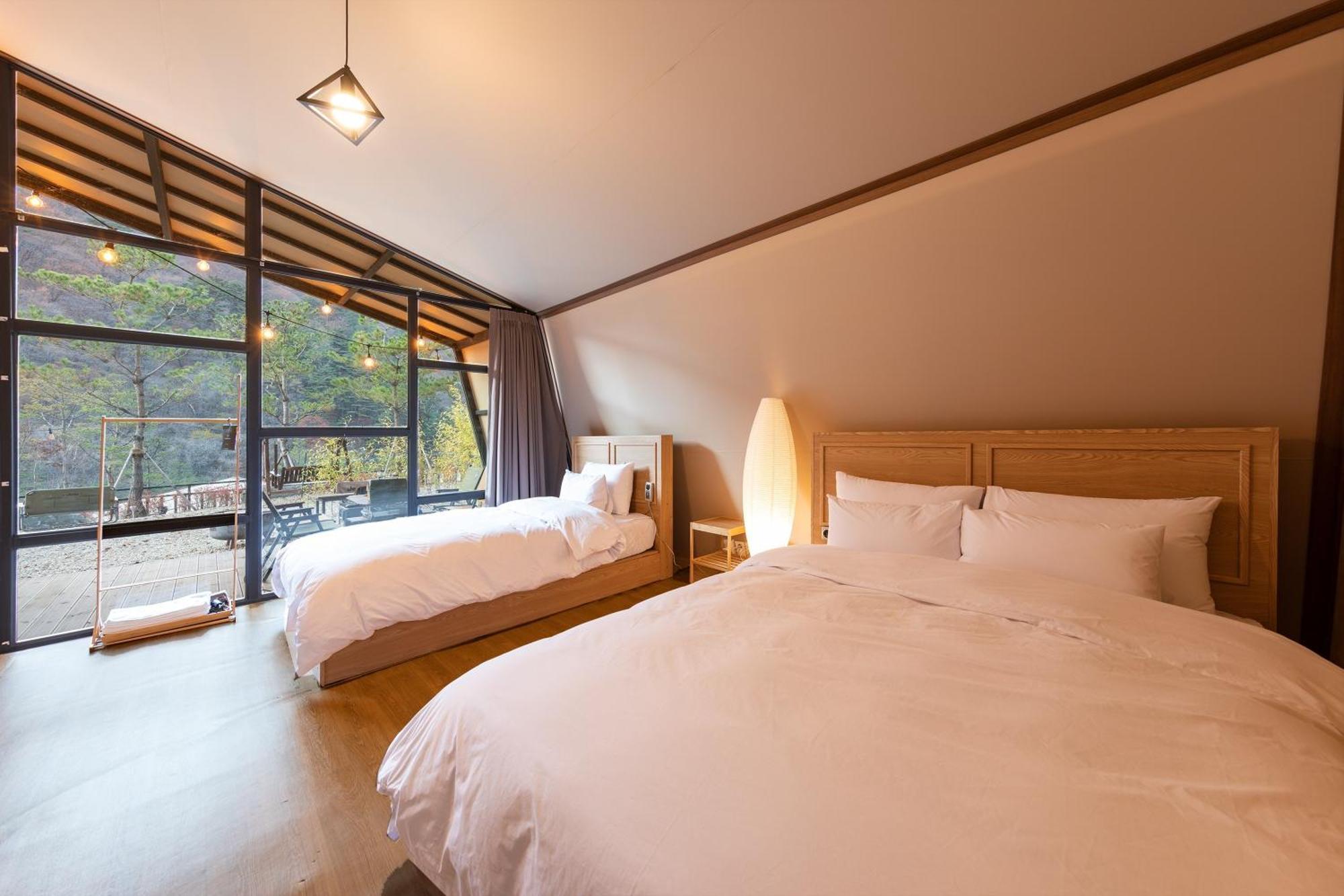 Yangyang Wind Velly Glamping Otel Oda fotoğraf